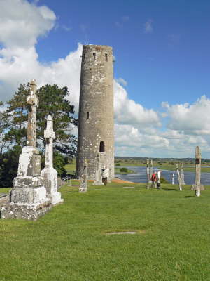 Besuch in Clonmacnoise